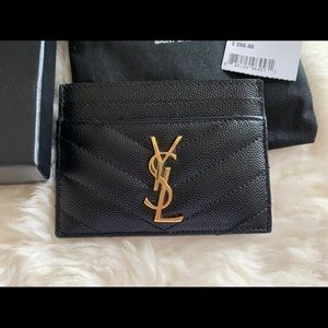 YSL card holder